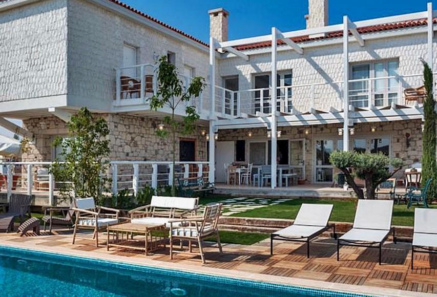 Ev Bharat Butique Hotel, Alaçatı Exteriér fotografie